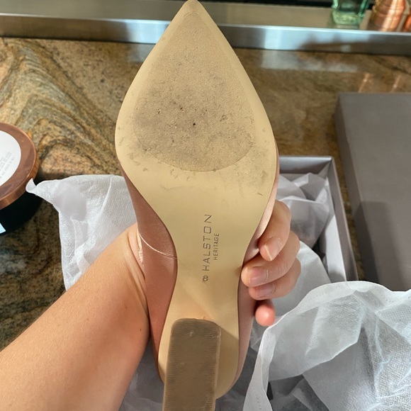 Halston Heritage Keni Fringe Pump - Picture 4 of 7